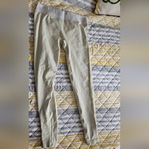 Gymshark Flex Women’s Leggings Low Rise Seamless Light Yellow Green Size Medium